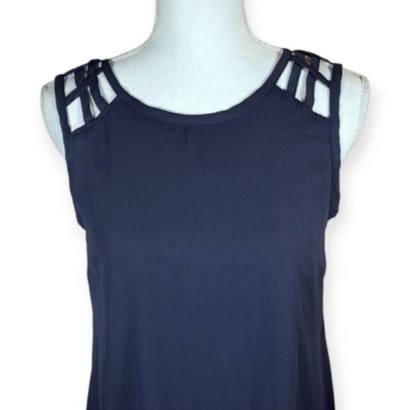 SPEECHLESS NAVY DRESS SZ.M EUC. - Picture 2 of 8